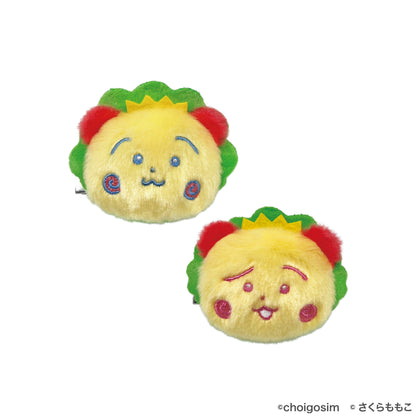 コジコジ×チェゴシム ぬいぐるみヘアクリップ