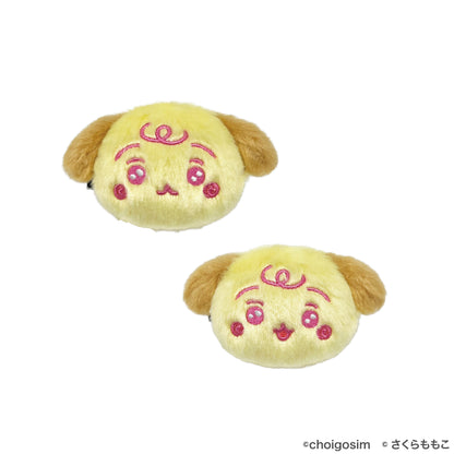 コジコジ×チェゴシム ぬいぐるみヘアクリップ