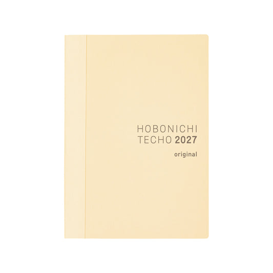 ほぼ日手帳2027本体オリジナル［A6/1日1ページ/1月/月曜はじまり］