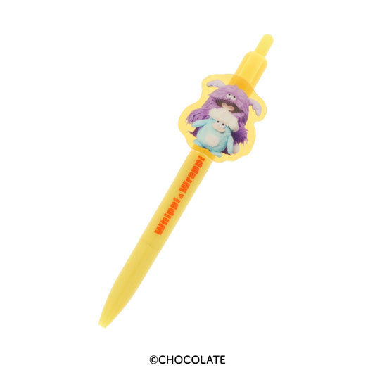 ホイッピ&ラッピ プレート付きボールペン