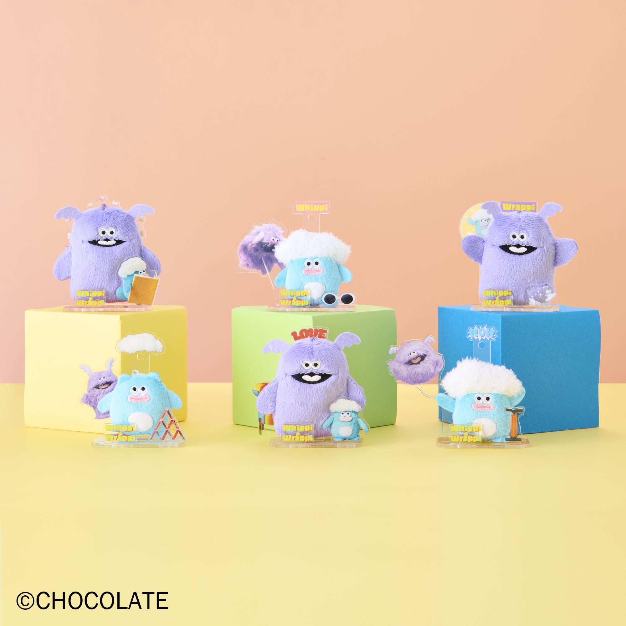 アクぬいcollection ホイッピ＆ラッピ 1BOX（全6種入り） – CHOCOLATE