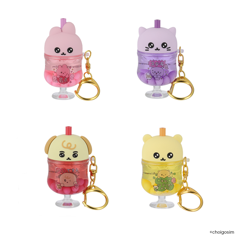 チェゴシム カラフルソーダ キーホルダー