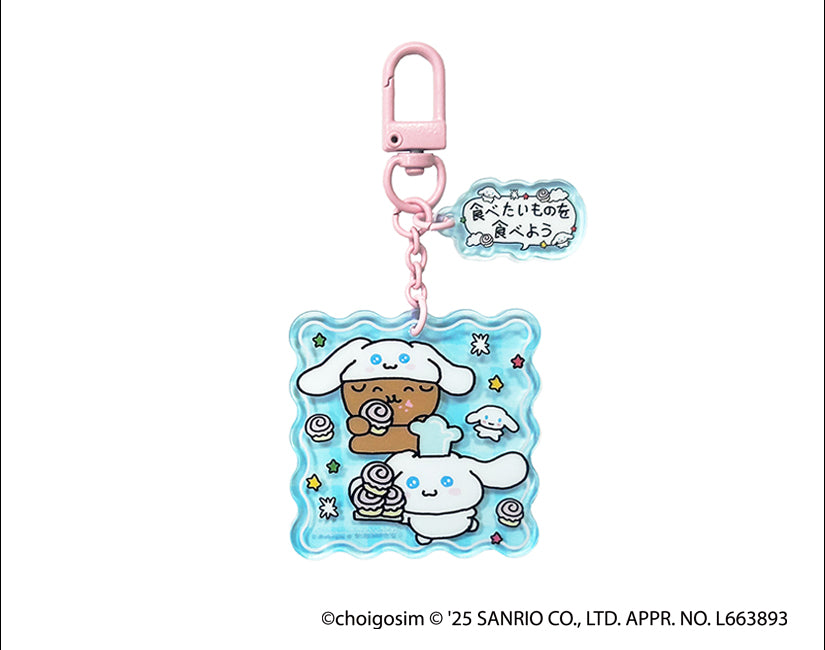 チェゴシム×サンリオキャラクターズコラボ アクリルキーホルダー