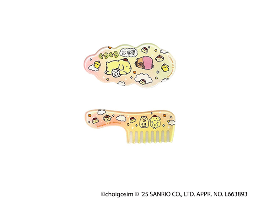 チェゴシム×サンリオキャラクターズコラボ アクリルヘアクリップ