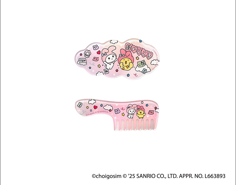 チェゴシム×サンリオキャラクターズコラボ アクリルヘアクリップ