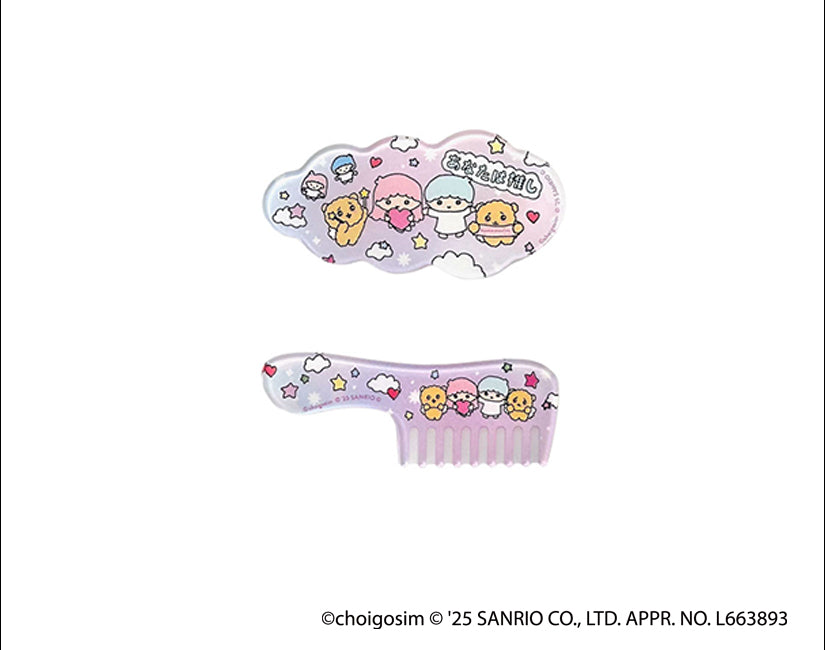 チェゴシム×サンリオキャラクターズコラボ アクリルヘアクリップ