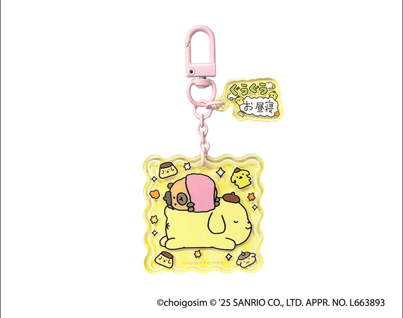 チェゴシム×サンリオキャラクターズコラボ アクリルキーホルダー