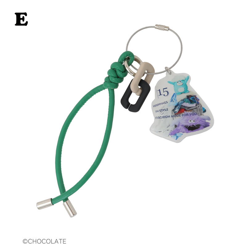 ホイッピ&ラッピ アクリルキーホルダー【YECCA VECCA】