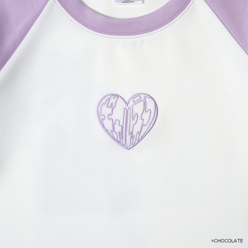 ギャルネコ ラグランTシャツ たいやき