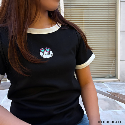 ギャルネコ リンガーTシャツ ツナ