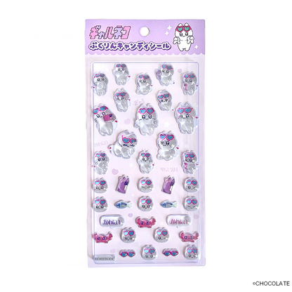 ギャルネコ プクリンキャンディシール