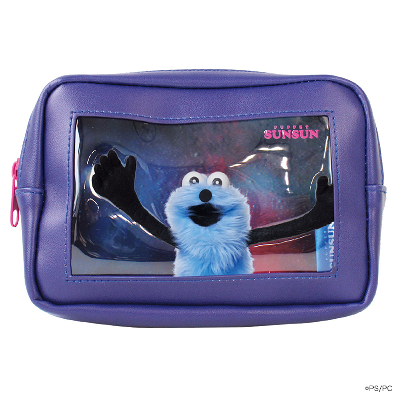 パペットスンスン スクエアレイヤーポーチ