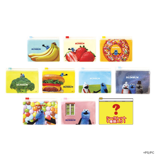 パペットスンスン シークレットスライドポーチ 単品（ランダム10種）