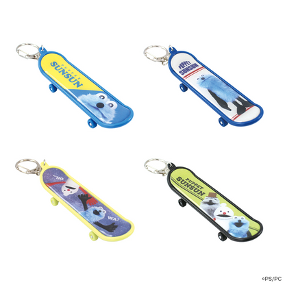 パペットスンスン スケボーキーホルダー
