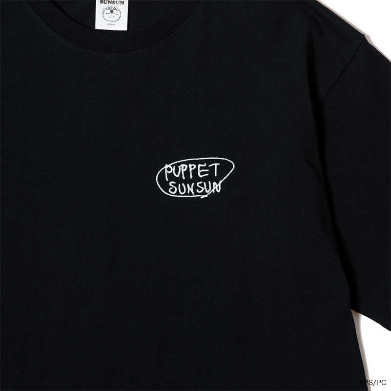 パペットスンスン Tシャツ PHOTO C（BLACK）