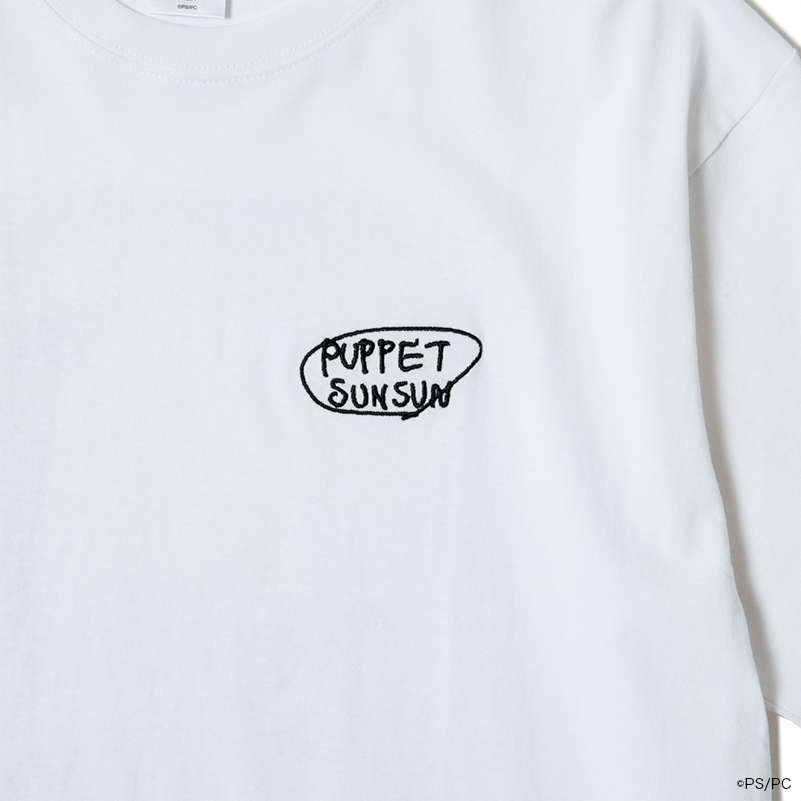 パペットスンスン Tシャツ PHOTO C（WHITE）