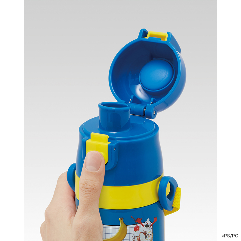 パペットスンスン ロック付ワンプッシュダイレクトステンレスボトル