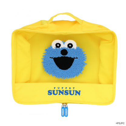 パペットスンスン トラベルポーチS – CHOCOLATE CHARACTER LABEL