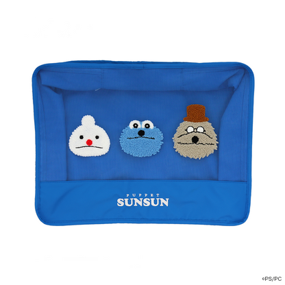 パペットスンスン トラベルポーチL – CHOCOLATE CHARACTER LABEL