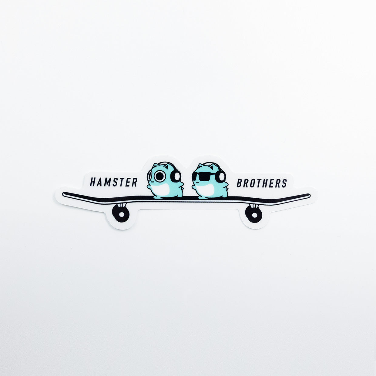 透明ステッカー HAMSTER BROTHER