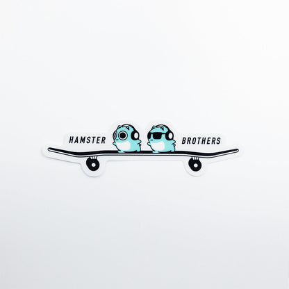 透明ステッカー HAMSTER BROTHER
