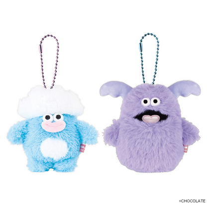 日通プロパンマスコット　ニッピー ホイッピ＆ラッピ ペアマスコット ホイッピ＆ラッピ – CHOCOLATE