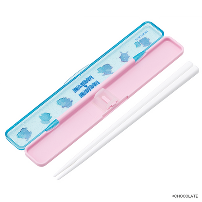 ホイッピ&ラッピ 音の鳴らない箸・箸箱セット 箸18cm ABC3
