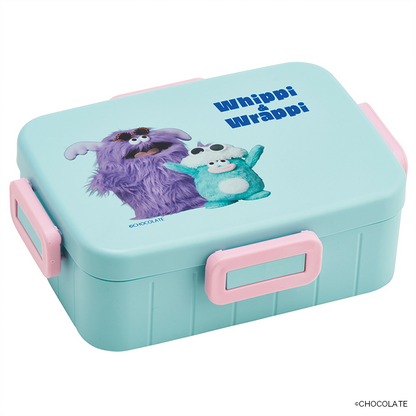 ホイッピ&ラッピ 4点ロックランチボックス 650ml