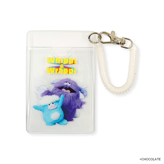 ホイッピ&ラッピ クリアパスケース