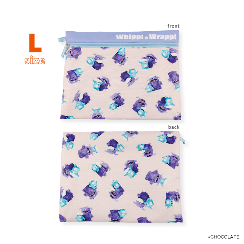 ホイッピ&ラッピ ３連ポーチ