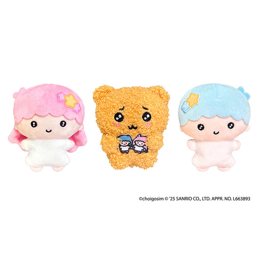 チェゴシム×サンリオキャラクターズコラボ ペアマスコット7（ふわ妖精いぬゴシム×リトルツインスターズ）