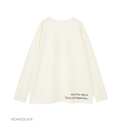 ホイッピ&ラッピ プリントロンTee①【YECCA VECCA】