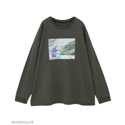 ホイッピ&ラッピ プリントロンTee①【YECCA VECCA】