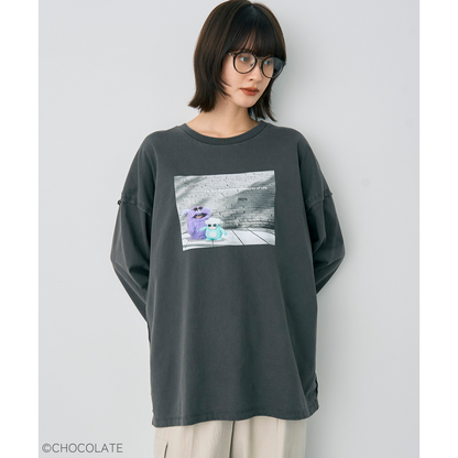 ホイッピ&ラッピ プリントロンTee①【YECCA VECCA】