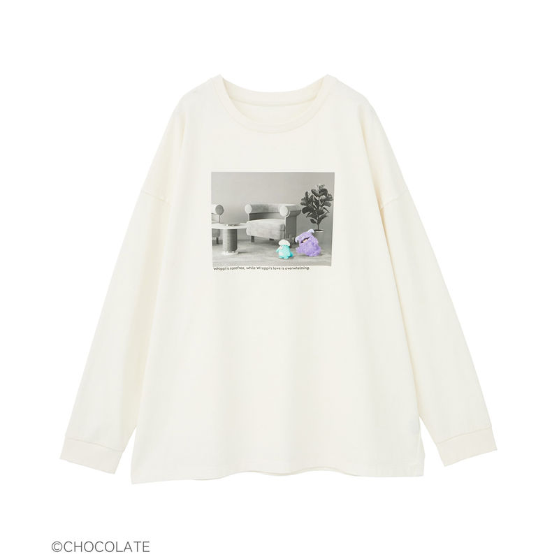 ホイッピ&ラッピ プリントロンTee②【YECCA VECCA】