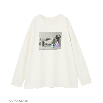 ホイッピ&ラッピ プリントロンTee②【YECCA VECCA】