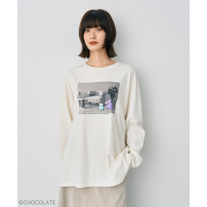 ホイッピ&ラッピ プリントロンTee②【YECCA VECCA】