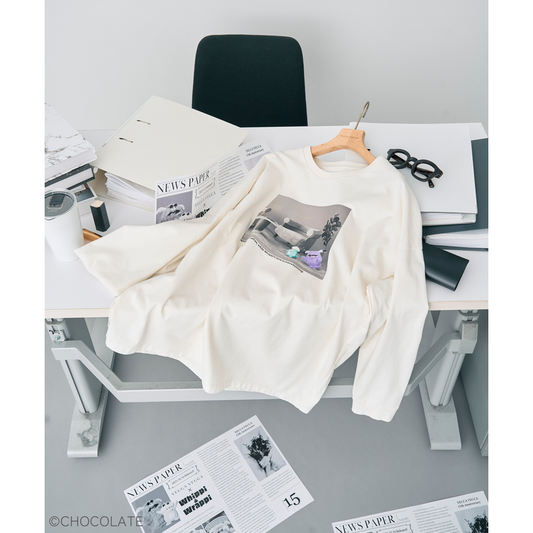 ホイッピ&ラッピ プリントロンTee②【YECCA VECCA】