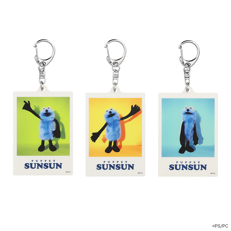 パペットスンスン チェキ風アクリルキーホルダー スンスン