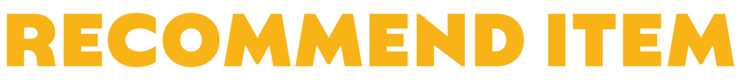 RECOMMEND ITEM